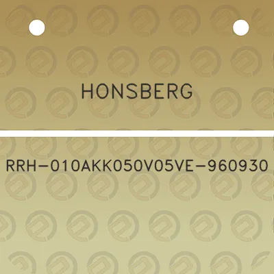 honsberg-rrh-010akk050v05ve-960930