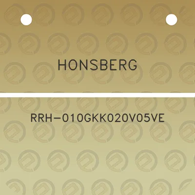 honsberg-rrh-010gkk020v05ve