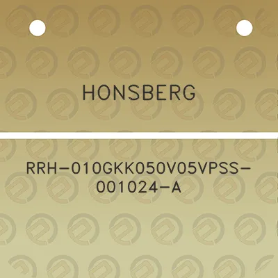 honsberg-rrh-010gkk050v05vpss-001024-a