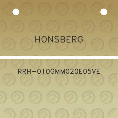 honsberg-rrh-010gmm020e05ve