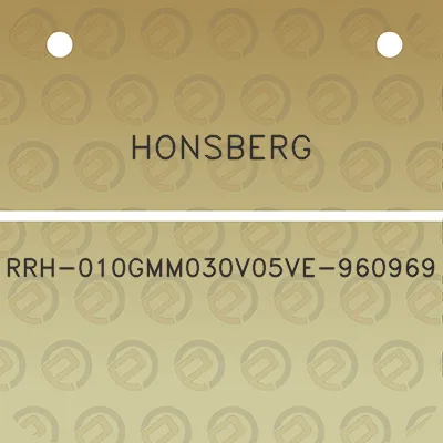 honsberg-rrh-010gmm030v05ve-960969