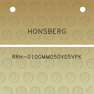 honsberg-rrh-010gmm050v05vpk