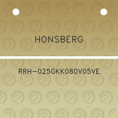 honsberg-rrh-025gkk080v05ve