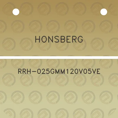 honsberg-rrh-025gmm120v05ve