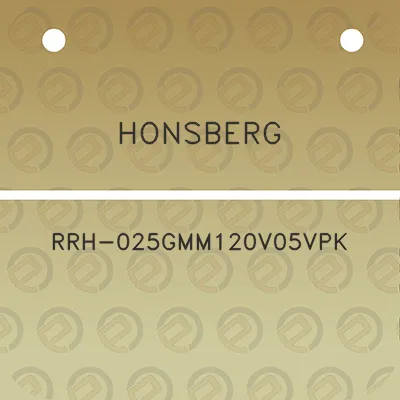 honsberg-rrh-025gmm120v05vpk