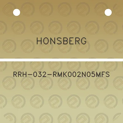 honsberg-rrh-032-rmk002n05mfs