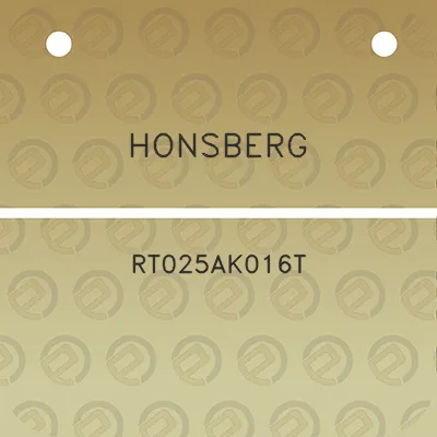 honsberg-rt025ak016t