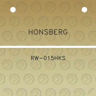 honsberg-rw-015hks