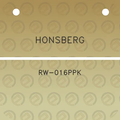 honsberg-rw-016ppk