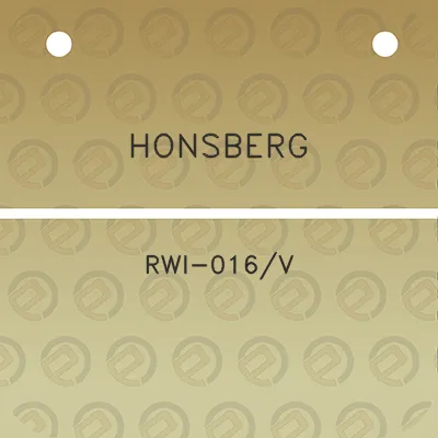 honsberg-rwi-016v