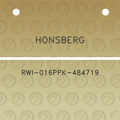 honsberg-rwi-016ppk-484719