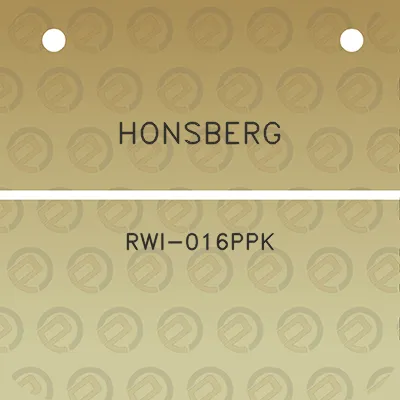 honsberg-rwi-016ppk