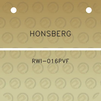 honsberg-rwi-016pvf