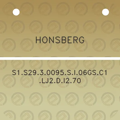 honsberg-s1s2930095si06gsc1lj2di270