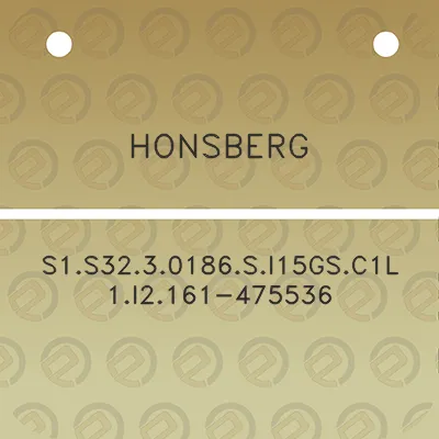 honsberg-s1s3230186si15gsc1l1i2161-475536