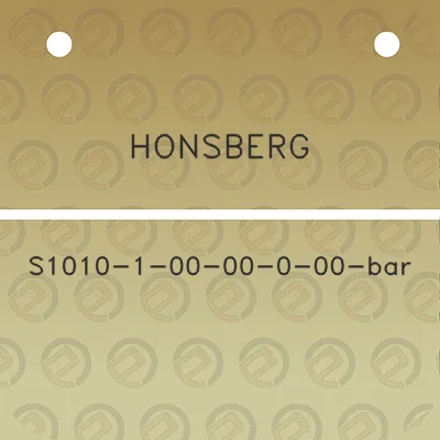 honsberg-s1010-1-00-00-0-00-bar