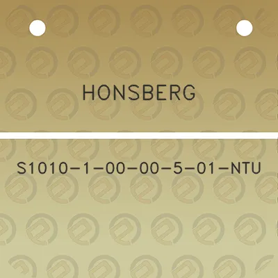 honsberg-s1010-1-00-00-5-01-ntu