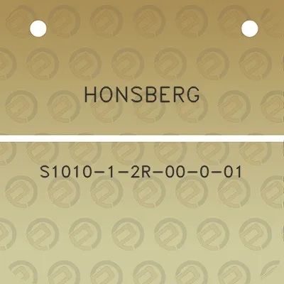 honsberg-s1010-1-2r-00-0-01