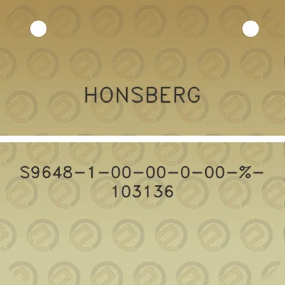 honsberg-s9648-1-00-00-0-00-103136