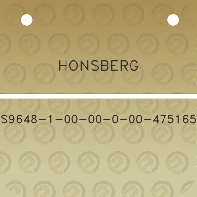 honsberg-s9648-1-00-00-0-00-475165