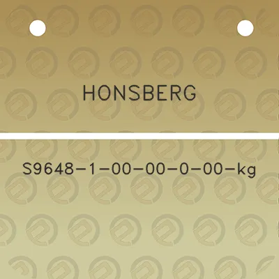 honsberg-s9648-1-00-00-0-00-kg