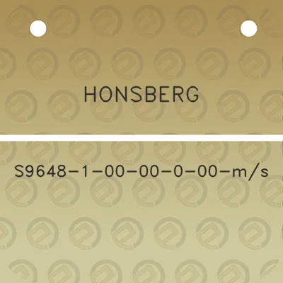 honsberg-s9648-1-00-00-0-00-ms