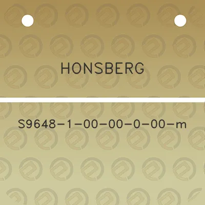 honsberg-s9648-1-00-00-0-00-m