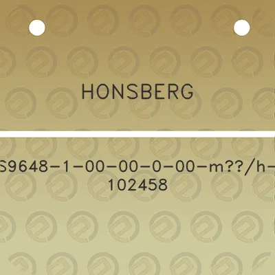 honsberg-s9648-1-00-00-0-00-m3h-102458