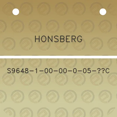 honsberg-s9648-1-00-00-0-05-c