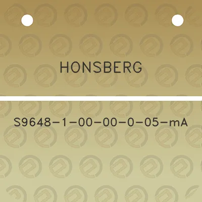 honsberg-s9648-1-00-00-0-05-ma