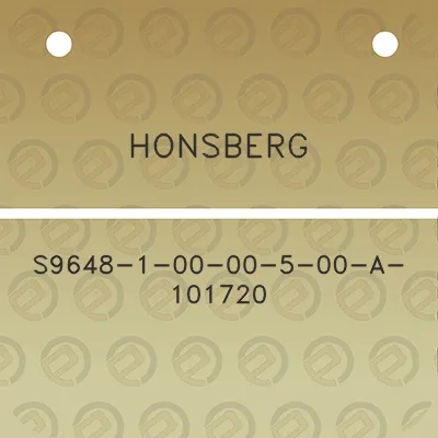 honsberg-s9648-1-00-00-5-00-a-101720