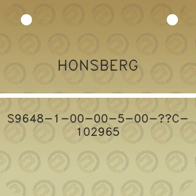 honsberg-s9648-1-00-00-5-00-c-102965