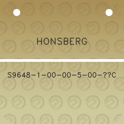 honsberg-s9648-1-00-00-5-00-c