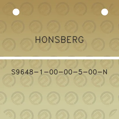 honsberg-s9648-1-00-00-5-00-n