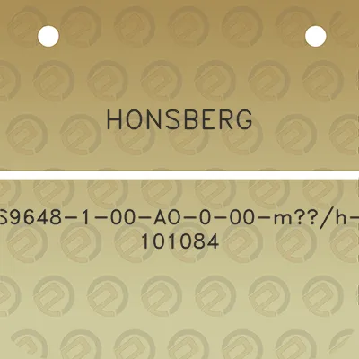 honsberg-s9648-1-00-ao-0-00-m3h-101084