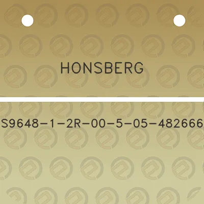 honsberg-s9648-1-2r-00-5-05-482666