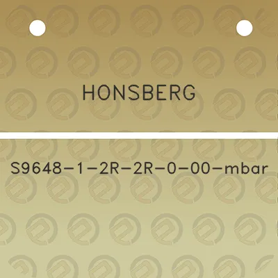 honsberg-s9648-1-2r-2r-0-00-mbar