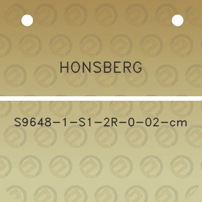 honsberg-s9648-1-s1-2r-0-02-cm