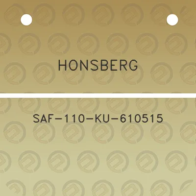 honsberg-saf-110-ku-610515