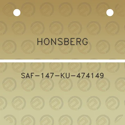 honsberg-saf-147-ku-474149