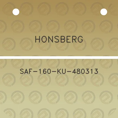 honsberg-saf-160-ku-480313