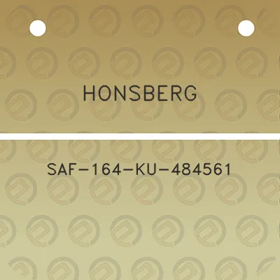 honsberg-saf-164-ku-484561