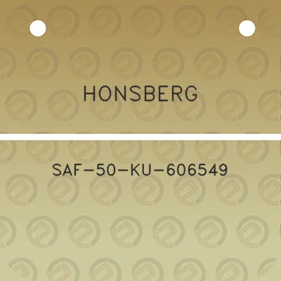 honsberg-saf-50-ku-606549