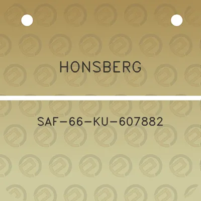 honsberg-saf-66-ku-607882