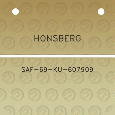 honsberg-saf-69-ku-607909