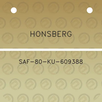 honsberg-saf-80-ku-609388