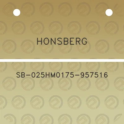 honsberg-sb-025hm0175-957516