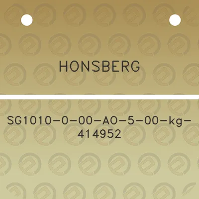 honsberg-sg1010-0-00-ao-5-00-kg-414952