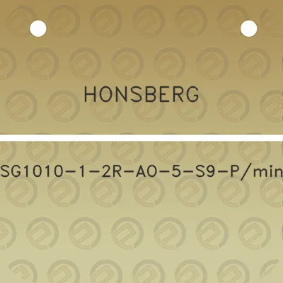 honsberg-sg1010-1-2r-ao-5-s9-pmin