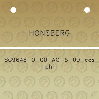 honsberg-sg9648-0-00-ao-5-00-cos-phi